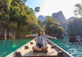 Our train leaves at five