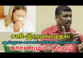 சளி பிடித்தால் மாத்திரை சாப்பிடாதீங்க | Healer baskar on cold,asthma,sinus, pneumonia treatment