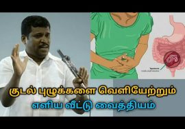 குடல் புழுக்களை வெளியேற்ற எளிய வீட்டு வைத்தியம் | Healer baskar speech on deworming