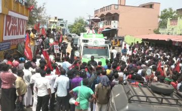 20-03-2021ஆலங்குளம் தொகுதி | பொட்டல் புதூர் பேருந்து நிலையம் அருகில் தேர்தல் பரப்புரை