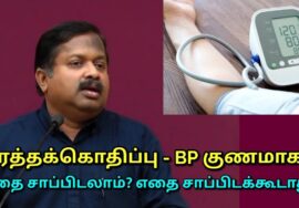 BP – ரத்தக்கொதிப்பு குணமாக உணவு முறை | Dr.Sivaraman speech on blood pressure reducing foods