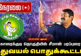 🔴நேரலை 29-03-2026 புதுவயல் பொதுக்கூட்டம் | காரைக்குடி தொகுதியில் சீமான் பரப்புரை | நாம் தமிழர் கட்சி